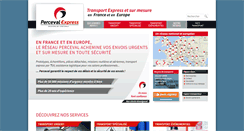 Desktop Screenshot of perceval-express.com